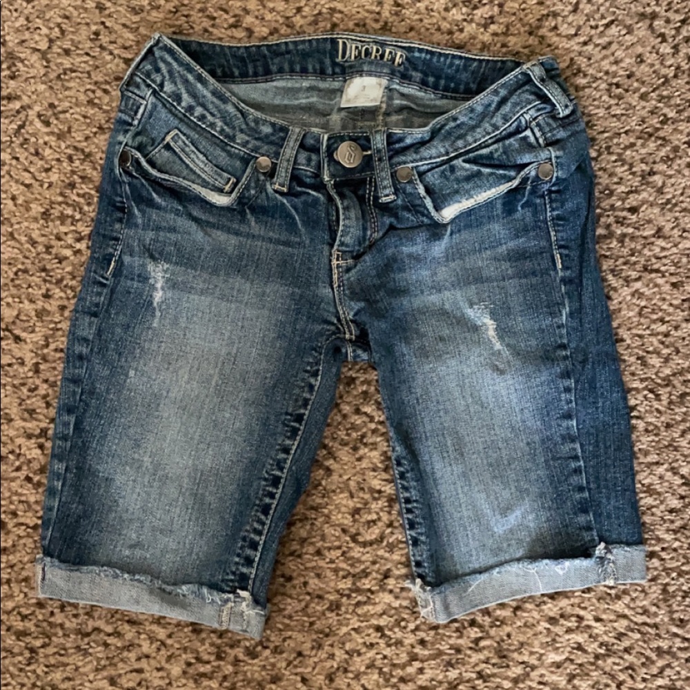 Jean shorts